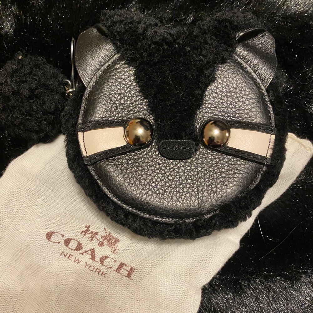 Coach Raccoon Coin Purse